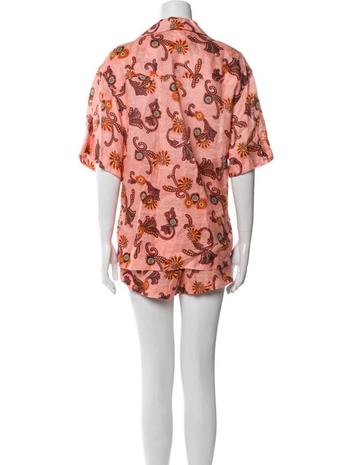 A.L.C. Linen Printed Pant Set