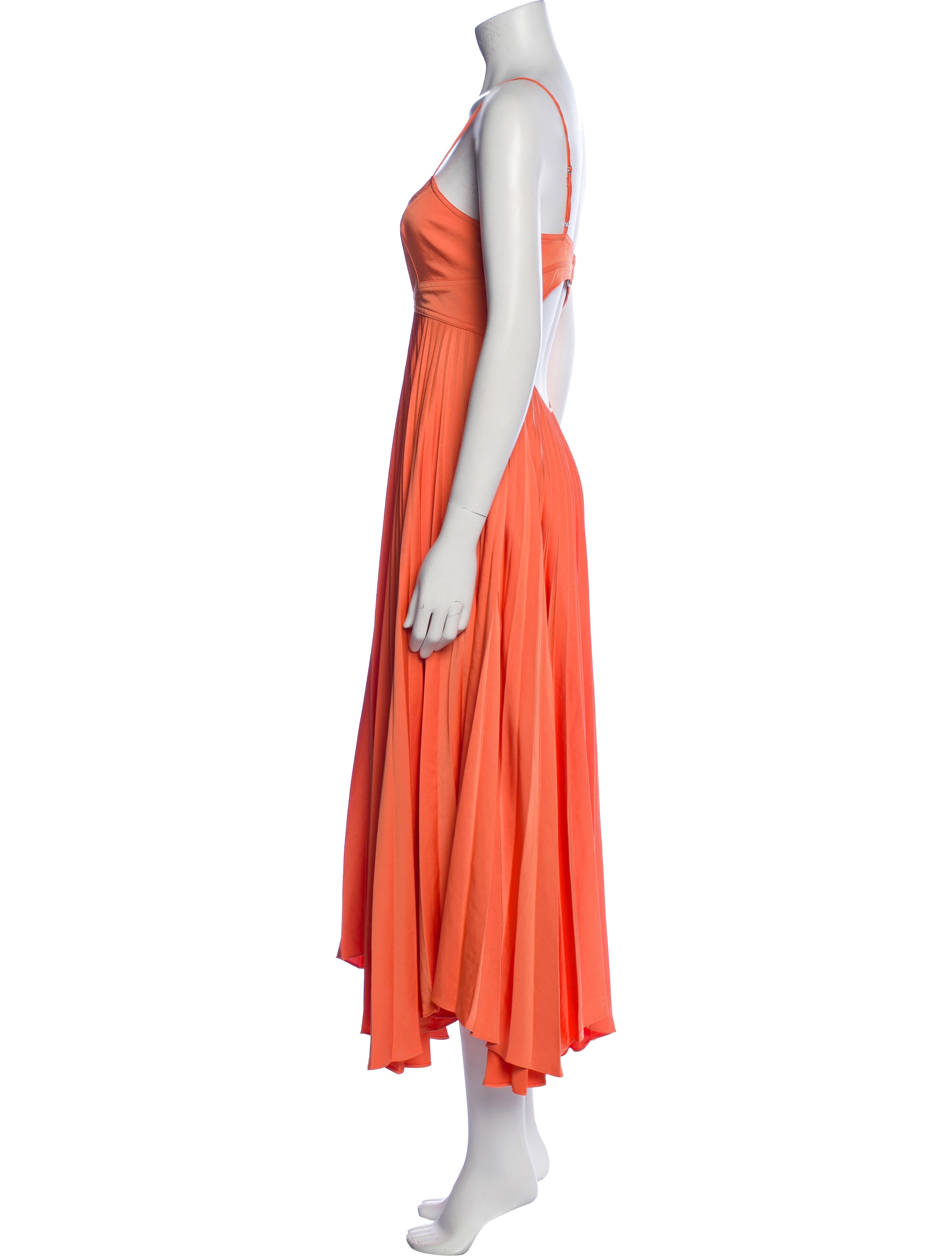A.L.C. Square Neckline Long Dress