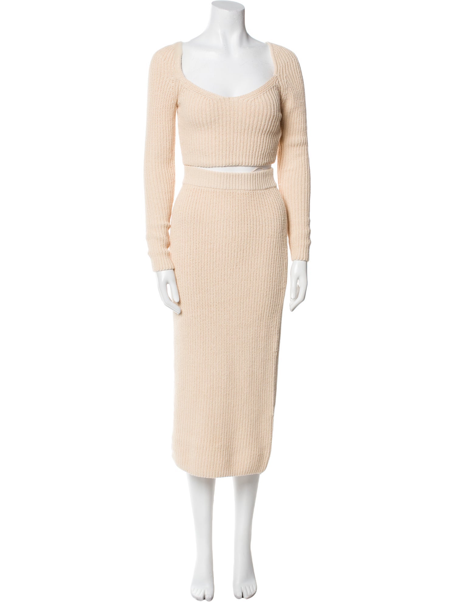 A.L.C. Cutout Accent Skirt Set