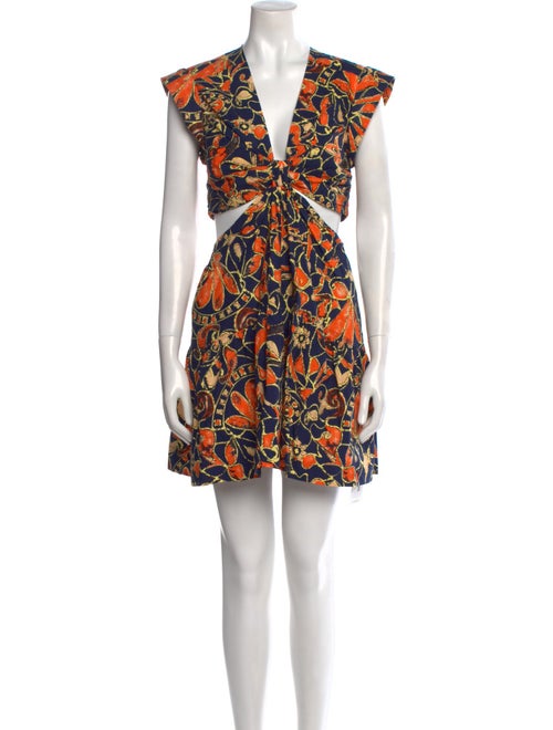 A.L.C. Printed Mini Dress