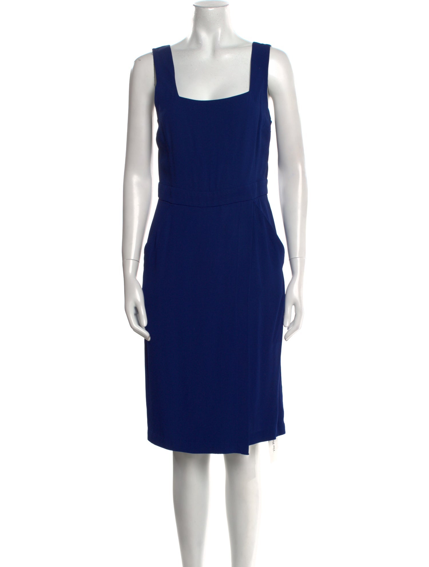 A.L.C. Square Neckline Midi Length Dress