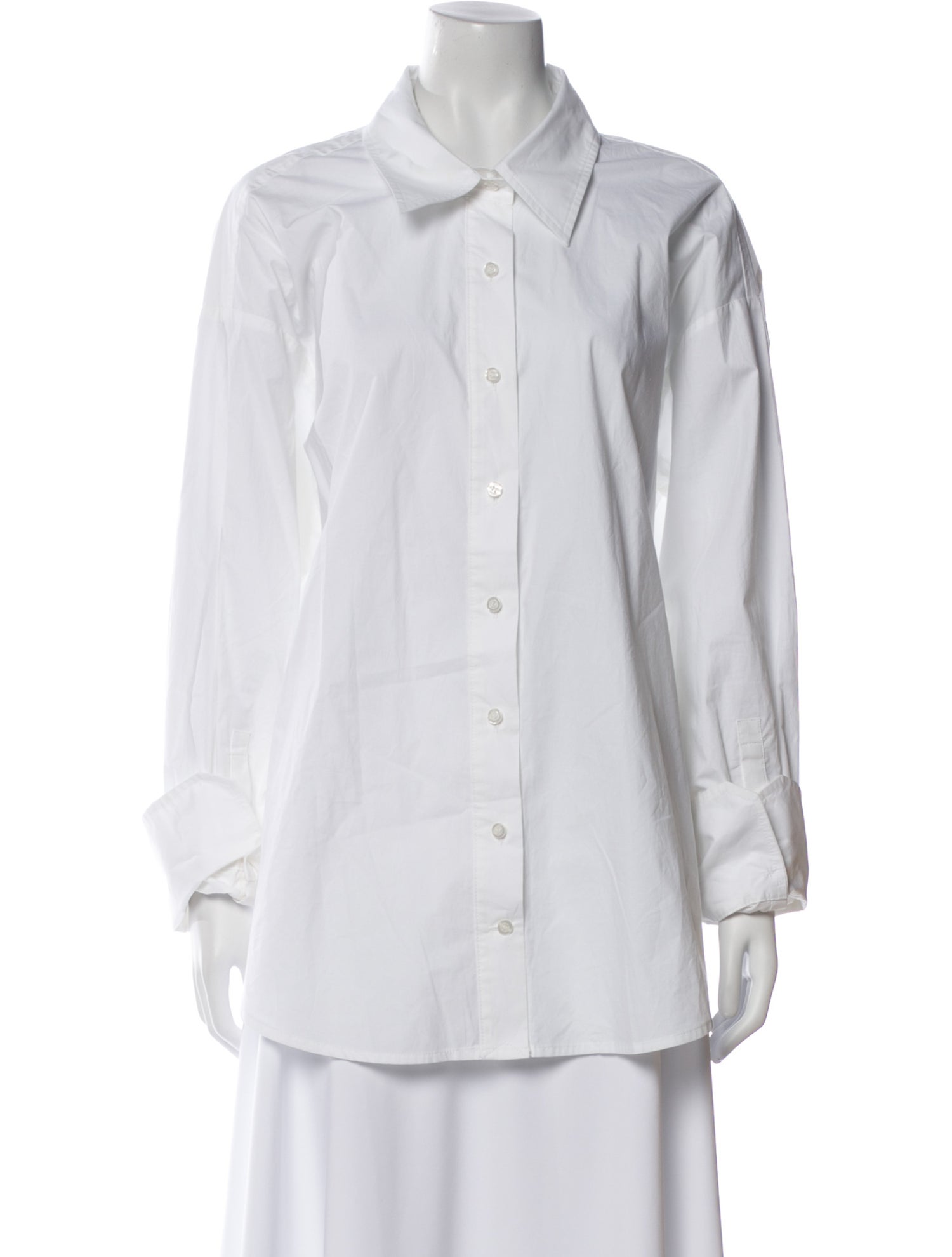 A.L.C. Long Sleeve Button-Up Top