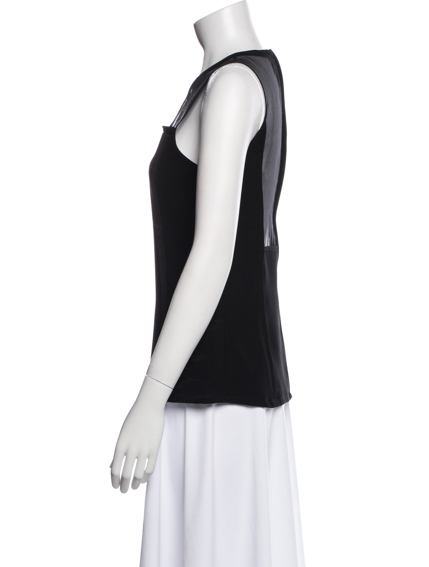 A.L.C. Scoop Neck Sleeveless Top