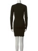A.L.C. Crew Neck Mini Dress