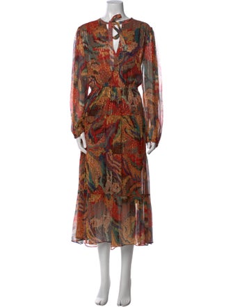 A.L.C. Silk Long Dress