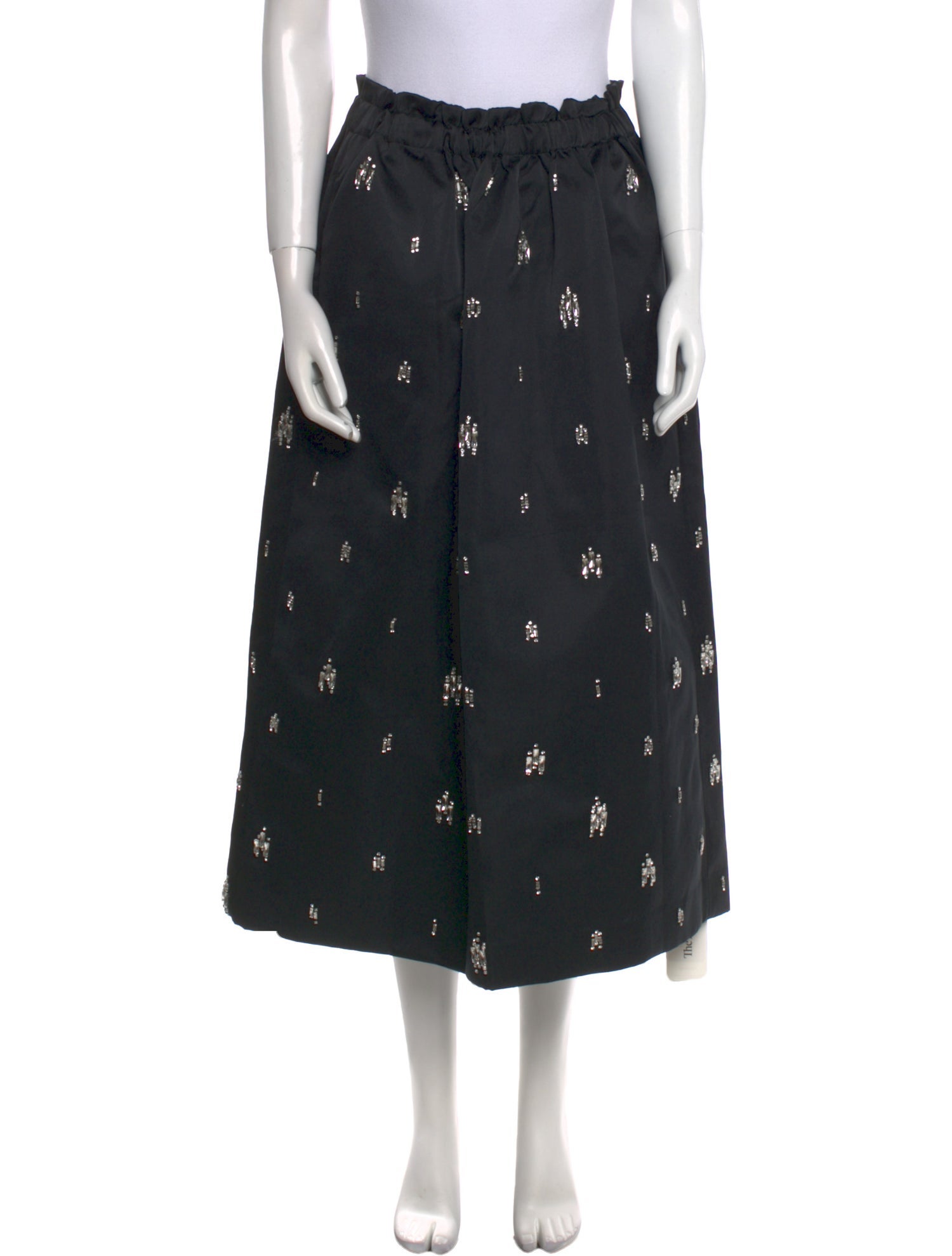 A.L.C. Floral Print Midi Length Skirt