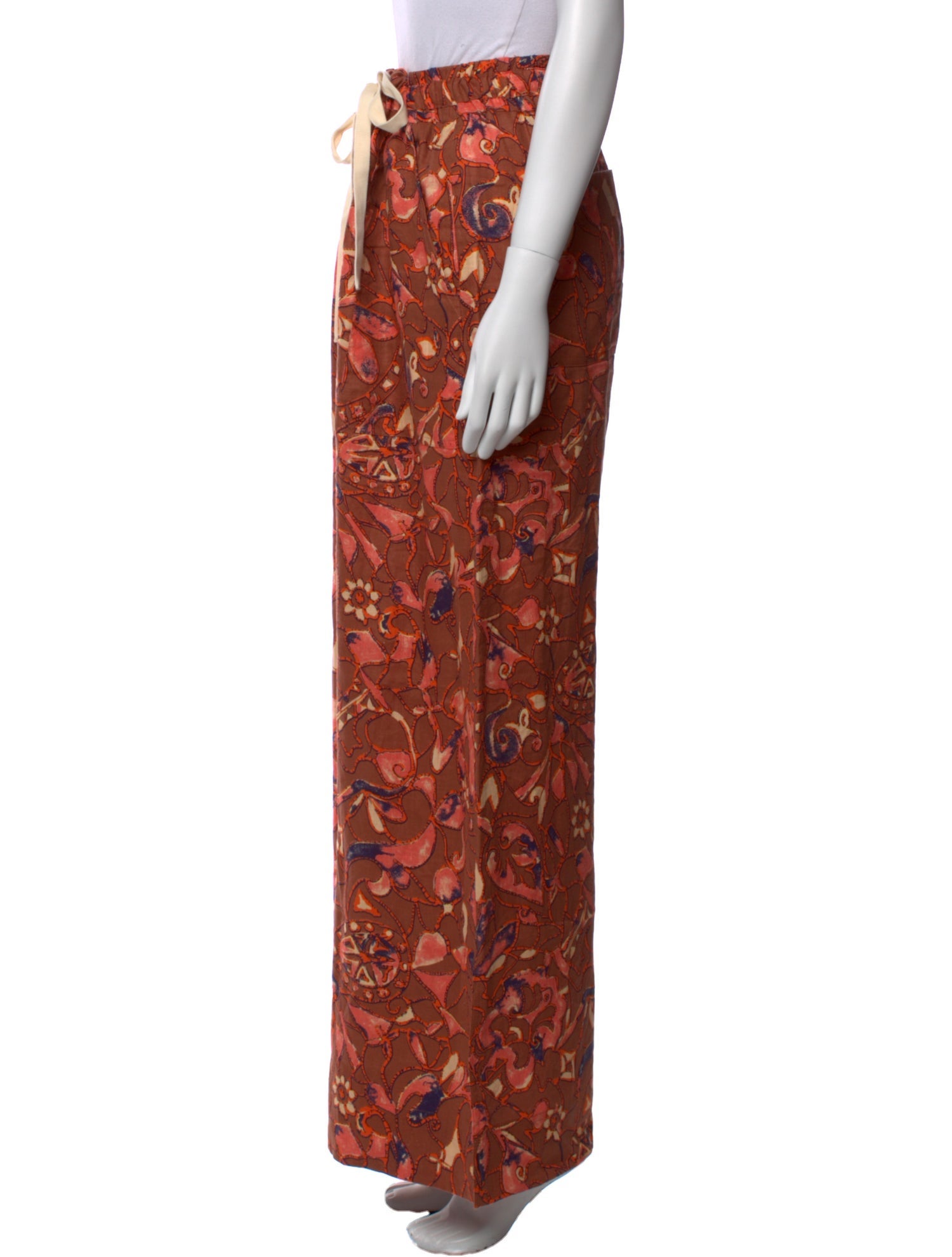 A.L.C. Linen Wide Leg Pants