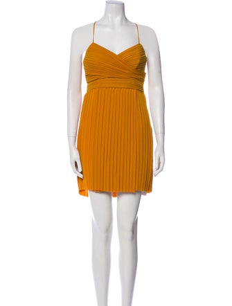 A.L.C. V-Neck Mini Dress