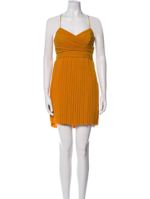 A.L.C. V-Neck Mini Dress