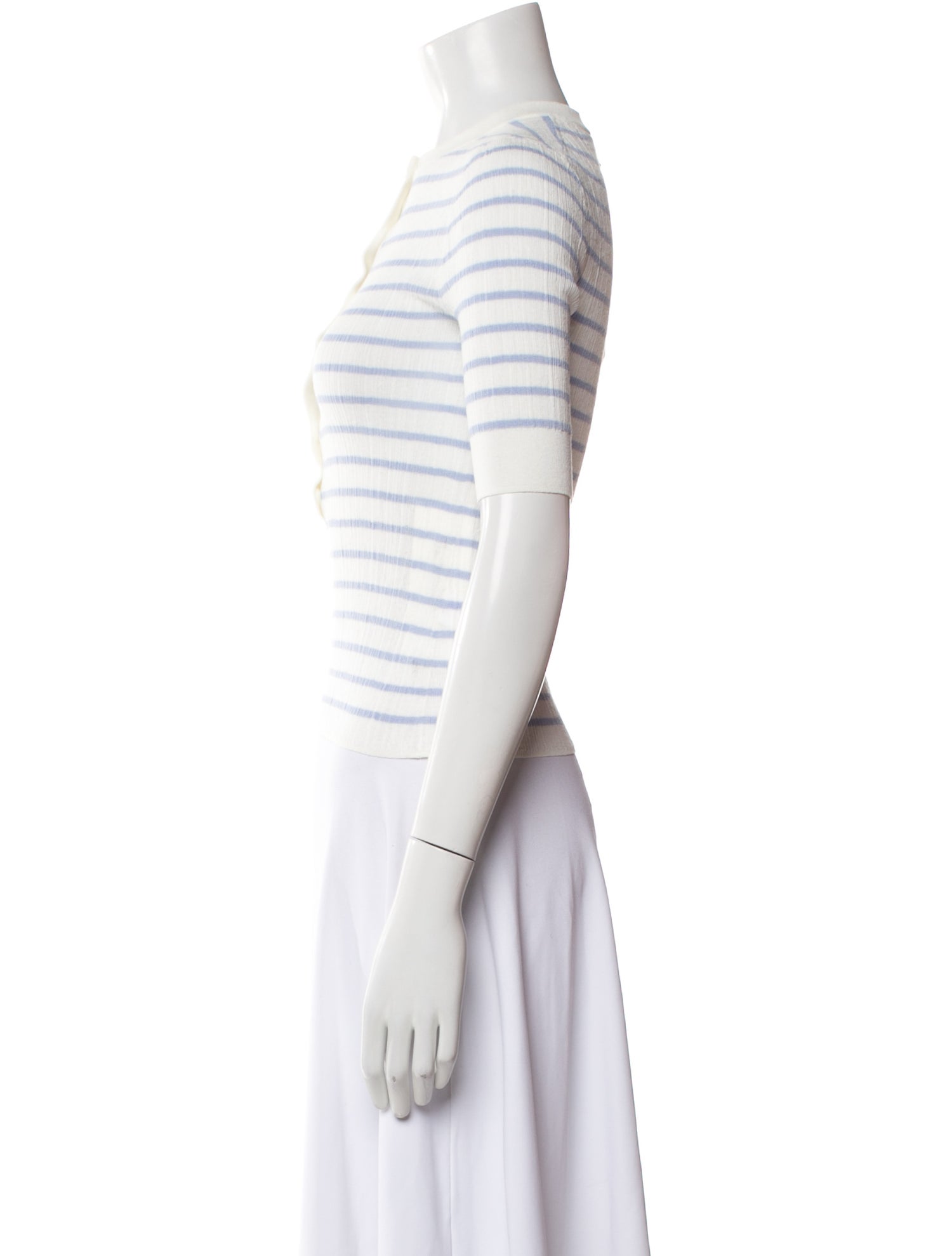 A.L.C. Striped Crew Neck Polo w/ Tags