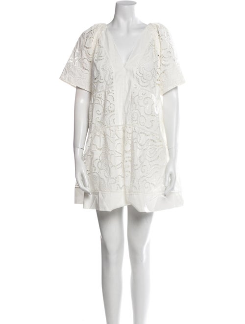 A.L.C. V-Neck Mini Dress