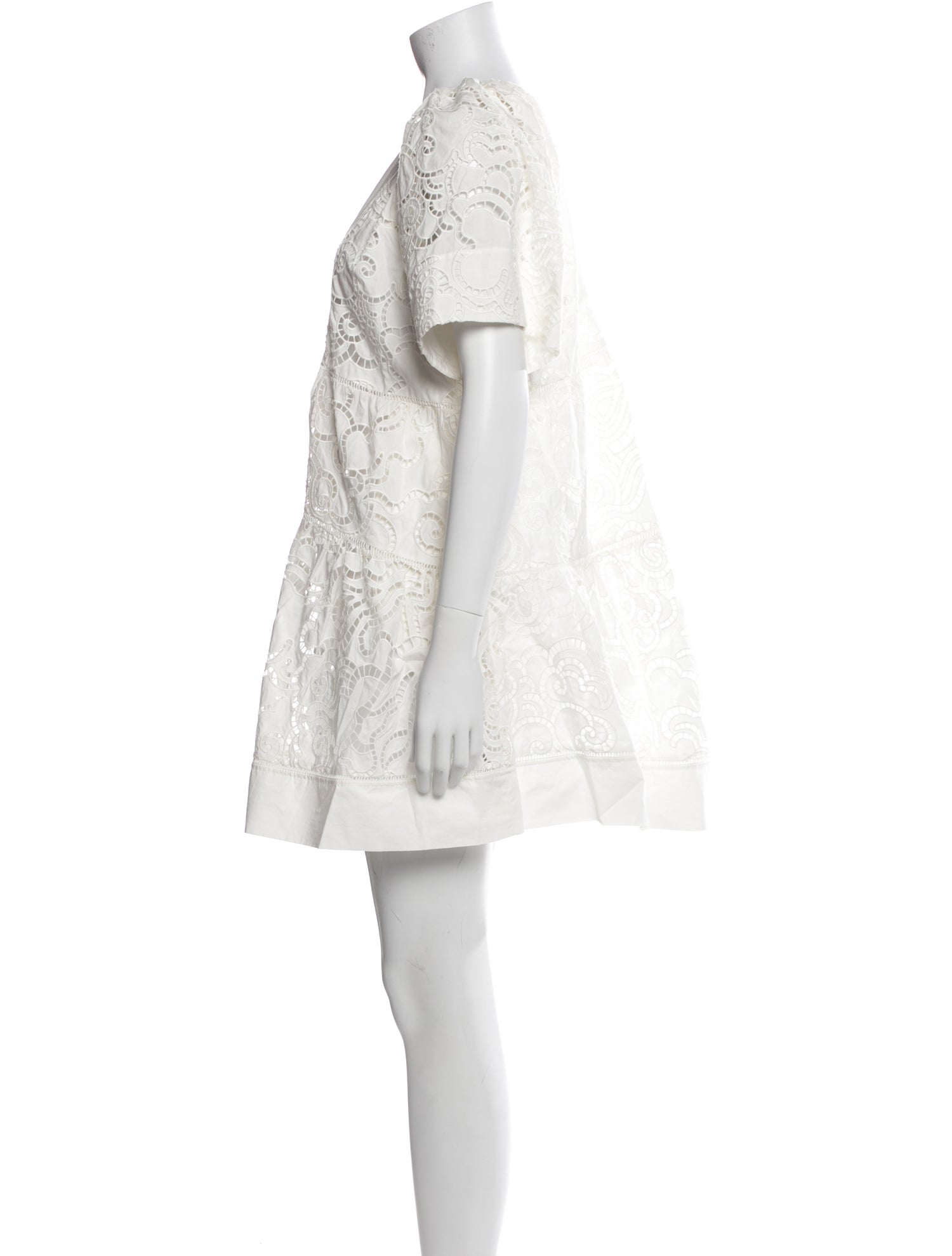 A.L.C. V-Neck Mini Dress