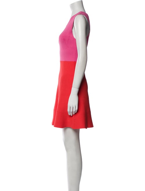 A.L.C. Colorblock Pattern Mini Dress