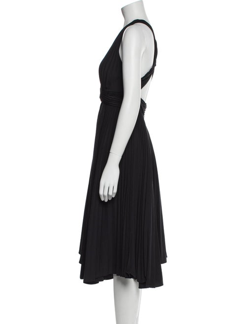 A.L.C. V-Neck Midi Length Dress
