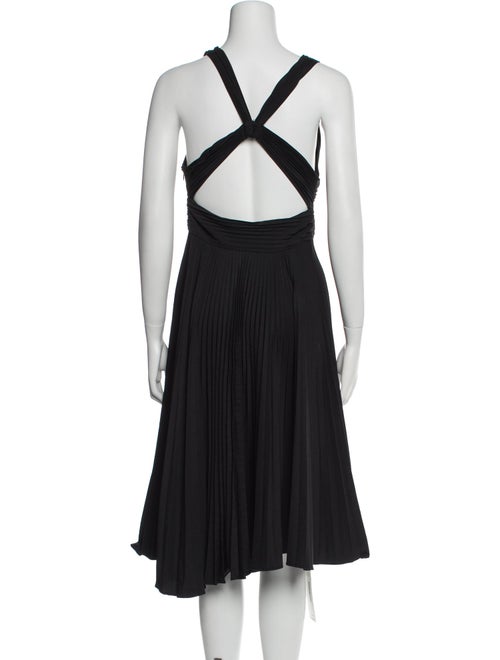 A.L.C. V-Neck Midi Length Dress