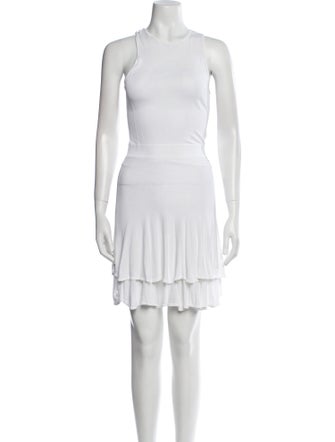 A.L.C. Crew Neck Mini Dress