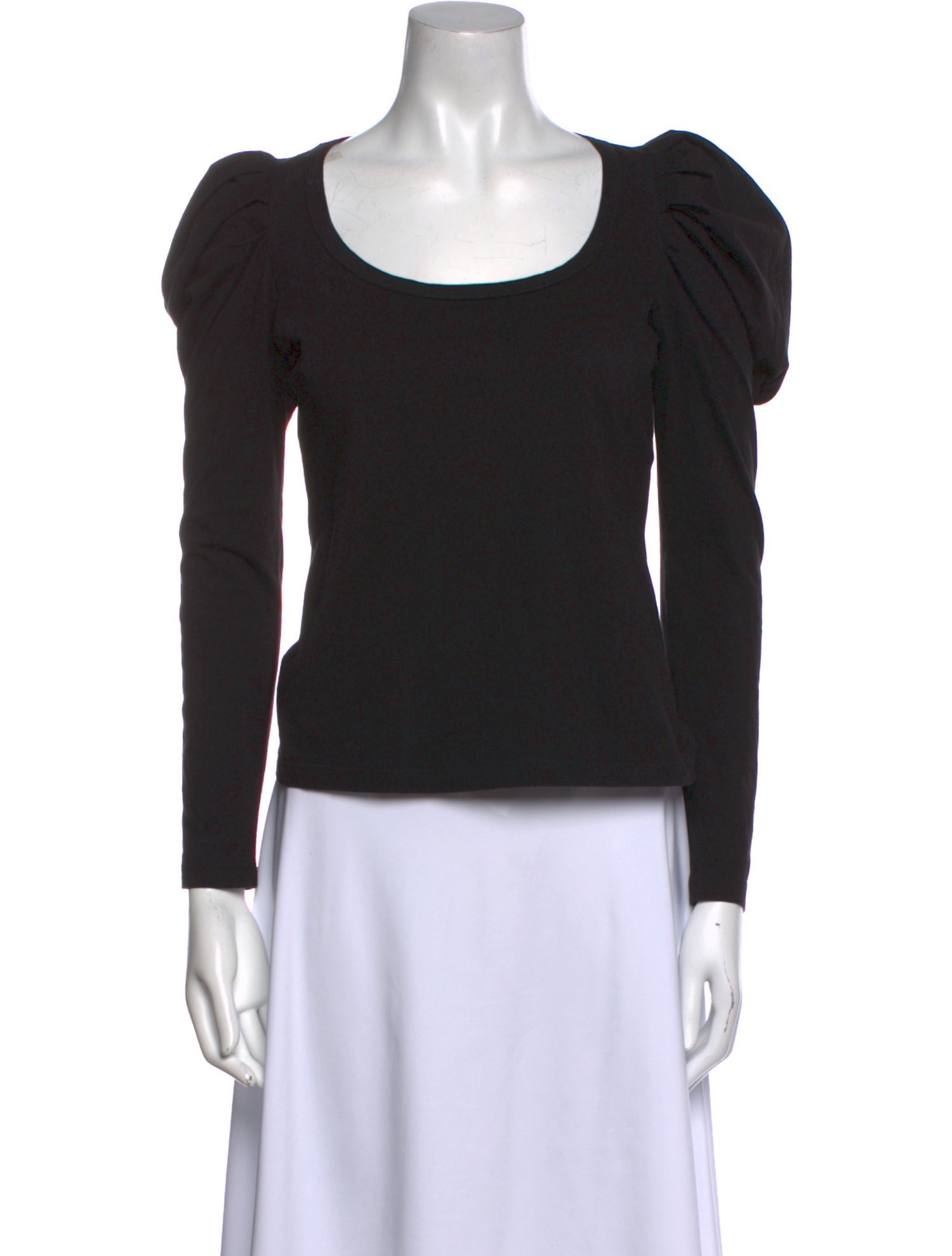 A.L.C. Scoop Neck Long Sleeve Top