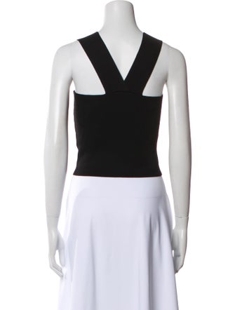 A.L.C. Square Neckline Sleeveless Crop Top