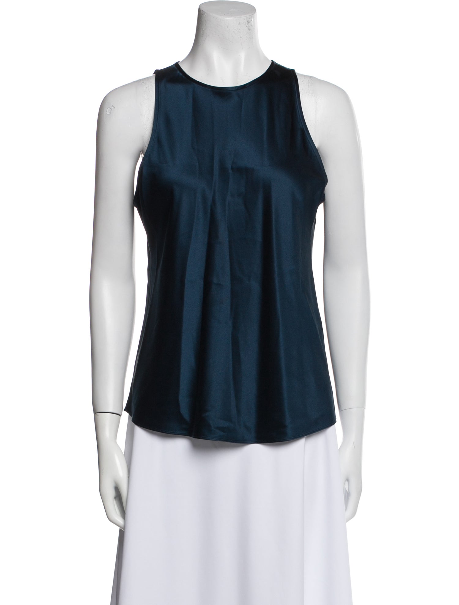 A.L.C. Silk Crew Neck Top