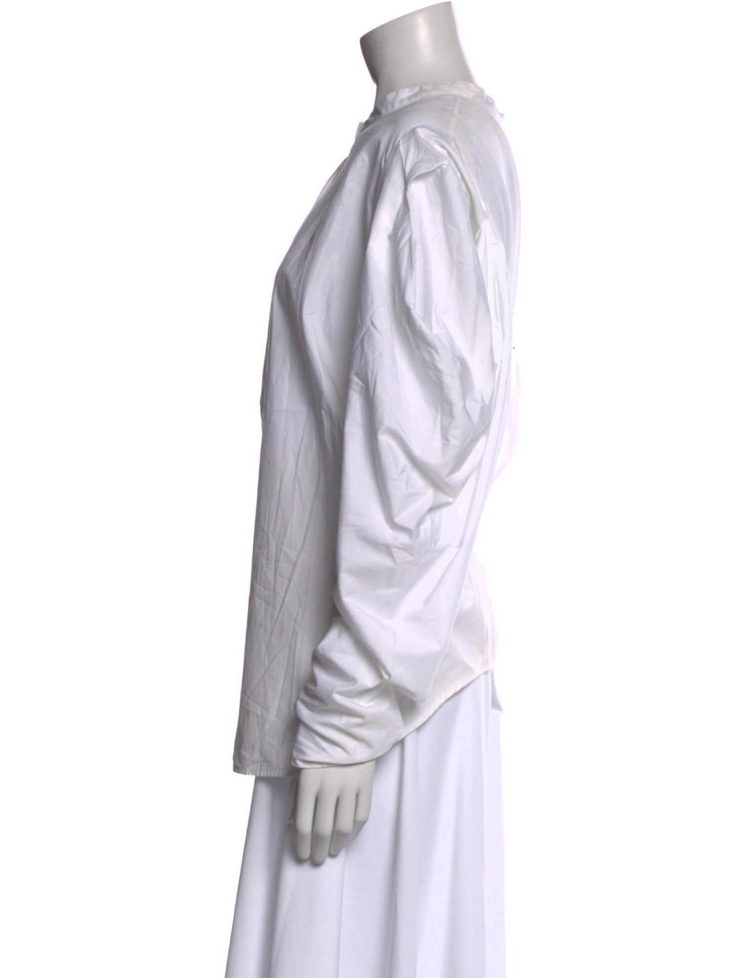 A.L.C. Mock Neck Long Sleeve Blouse