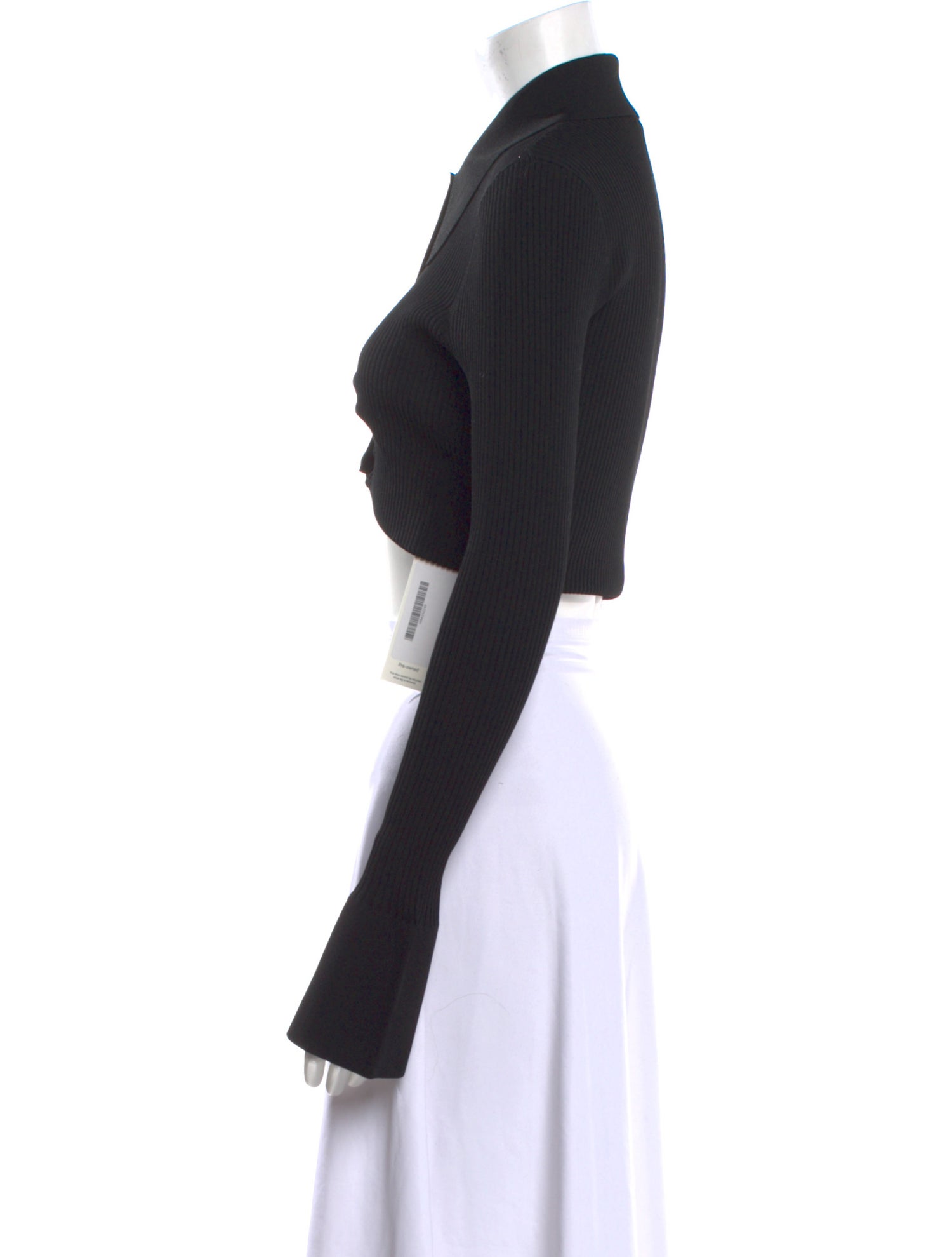 A.L.C. Long Sleeve Crop Top