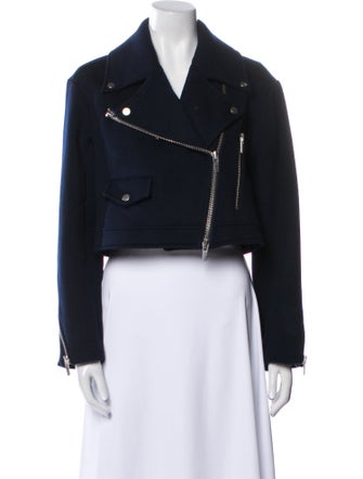 A.L.C. Wool Biker Jacket