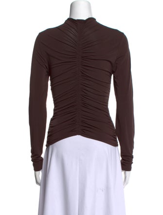 A.L.C. Mock Neck Long Sleeve Top