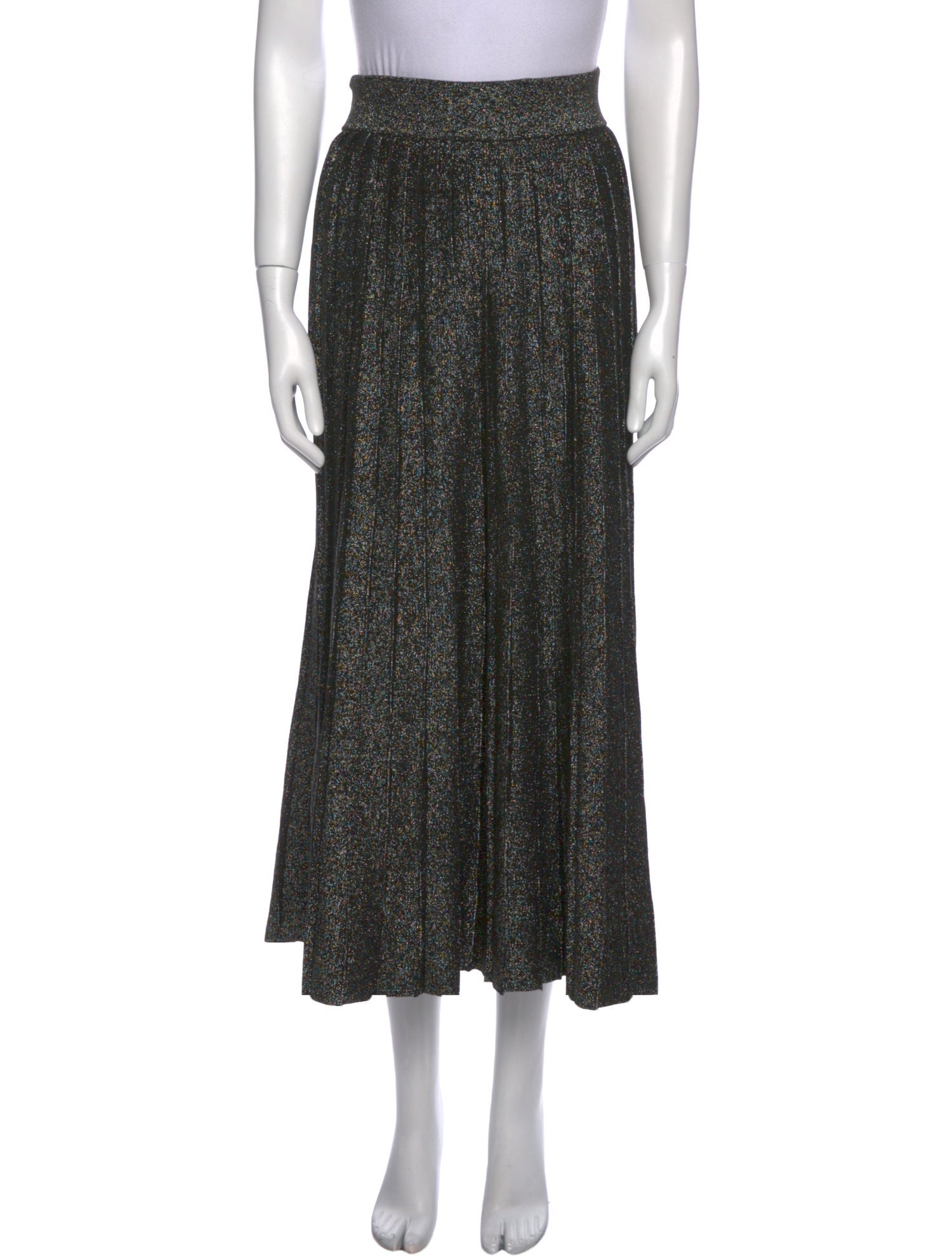 A.L.C. Printed Midi Length Skirt