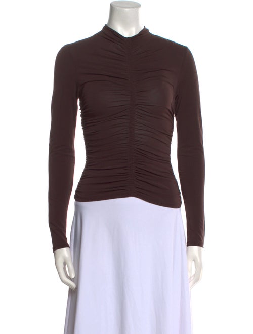 A.L.C. Mock Neck Long Sleeve Top