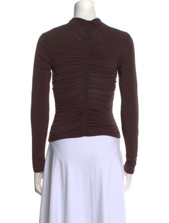 A.L.C. Mock Neck Long Sleeve Top