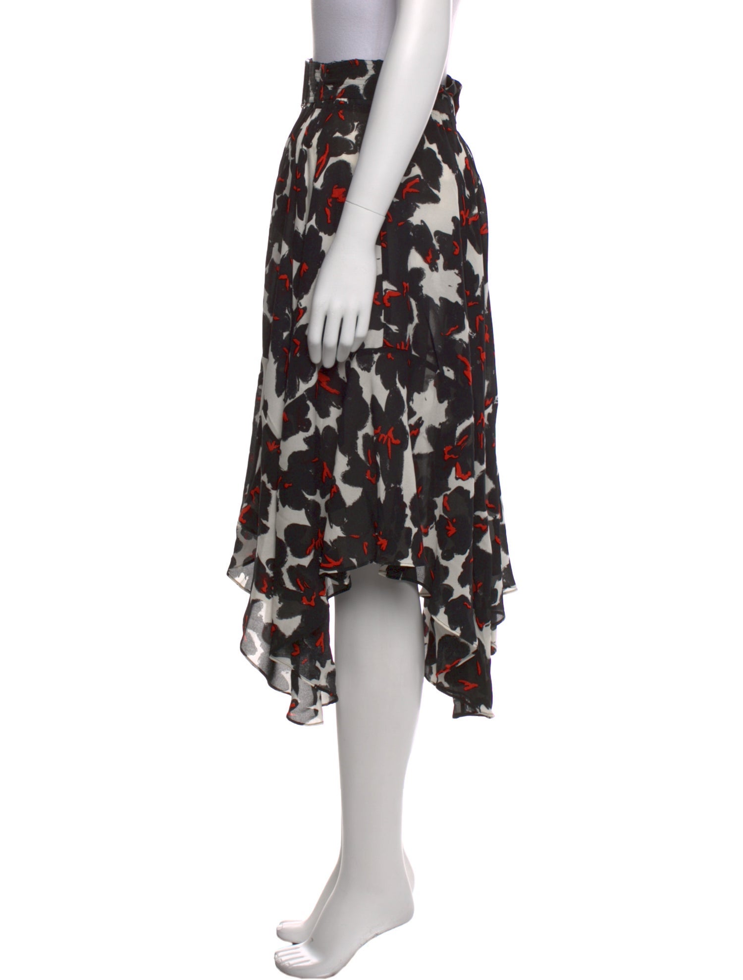 A.L.C. Silk Midi Length Skirt w/ Tags