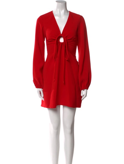 A.L.C. V-Neck Mini Dress