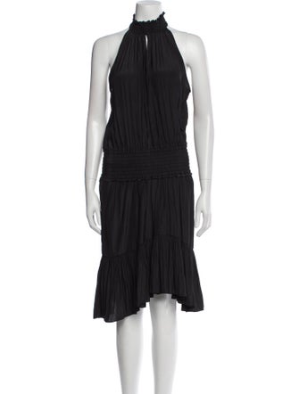 A.L.C. Mock Neck Midi Length Dress