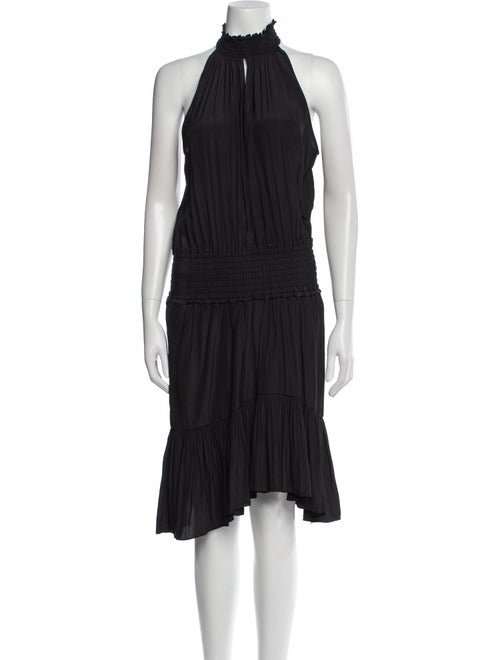 A.L.C. Mock Neck Midi Length Dress