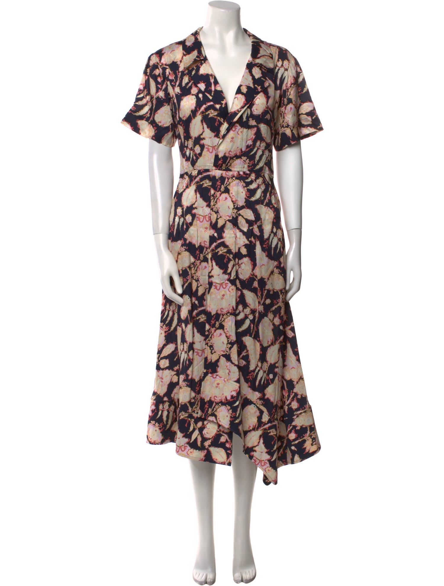 A.L.C. Floral Print Long Dress w/ Tags