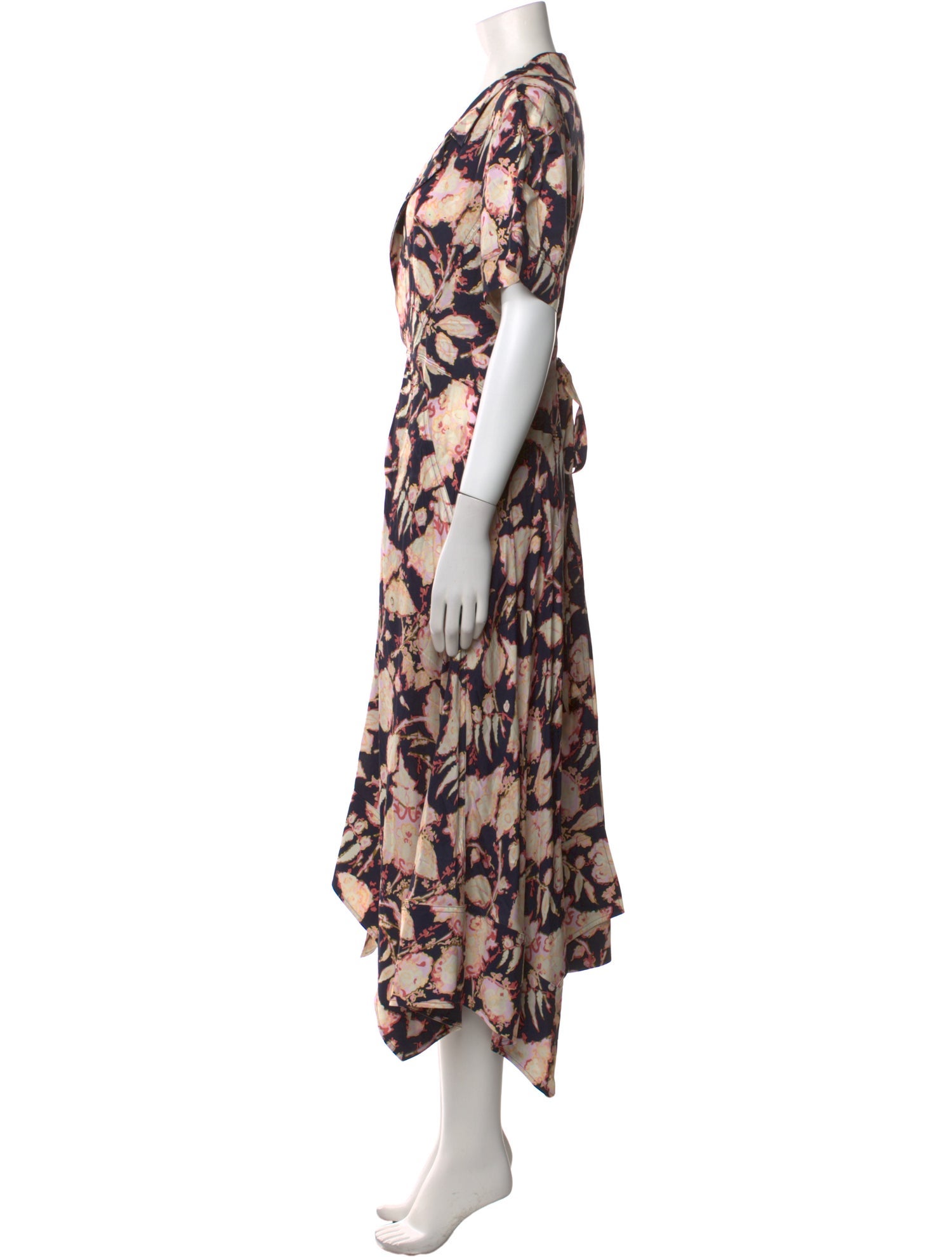 A.L.C. Floral Print Long Dress w/ Tags