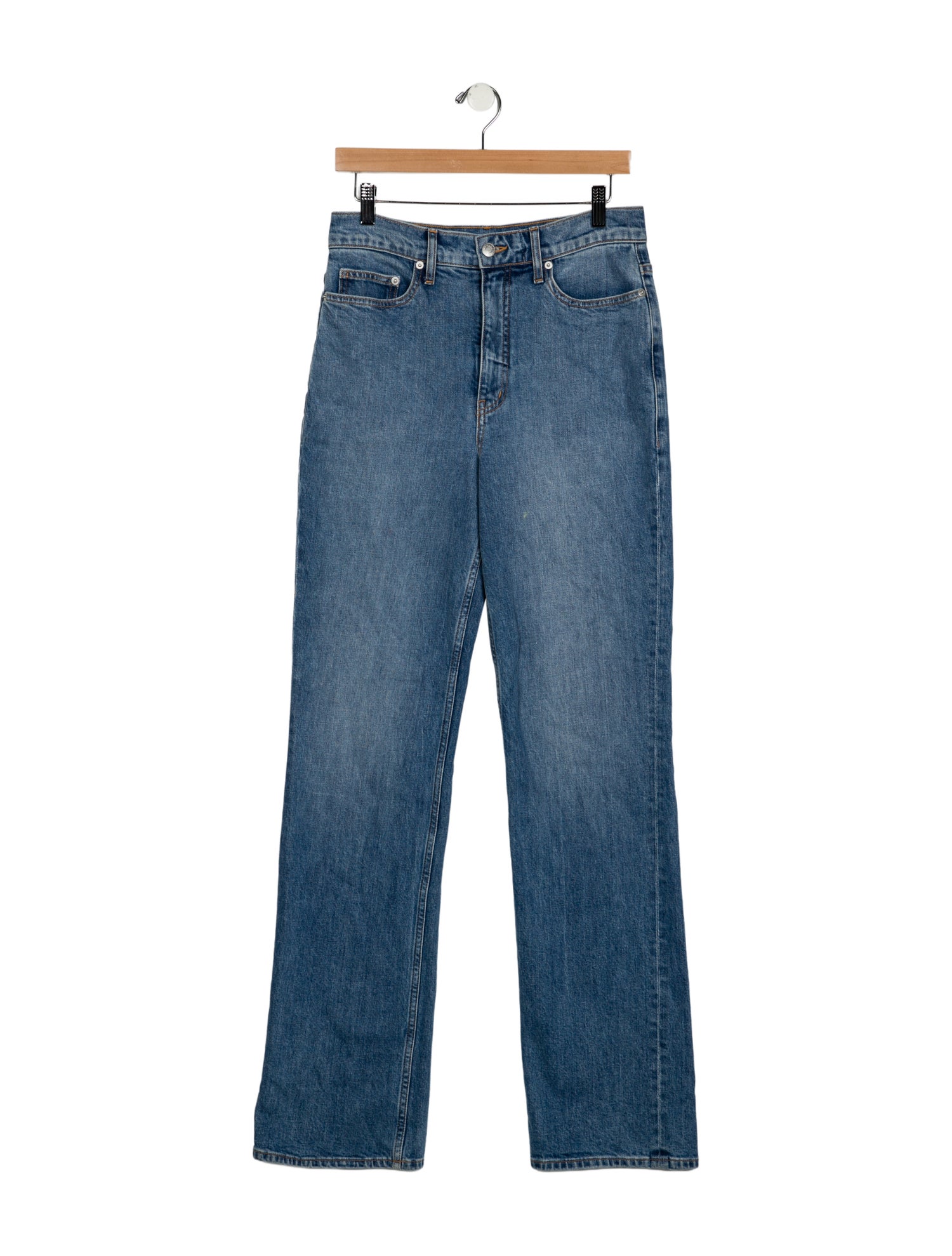 A.L.C. High-Rise Wide Leg Jeans