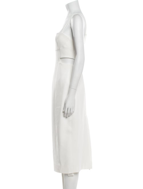 A.L.C. Square Neckline Midi Length Dress