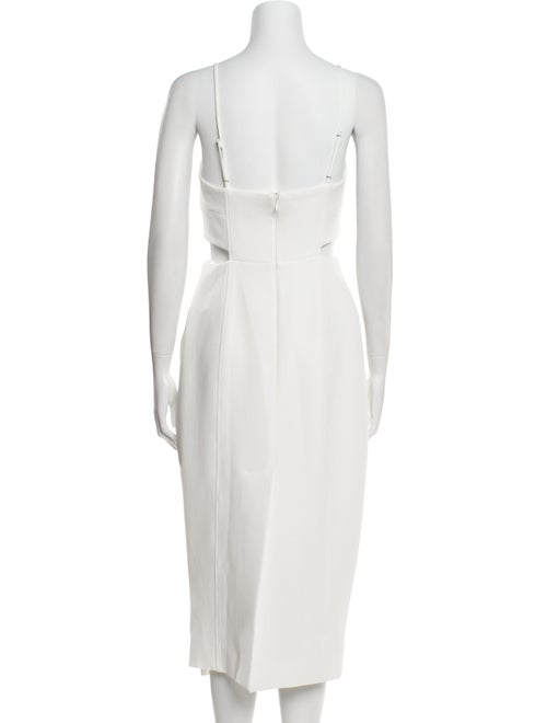 A.L.C. Square Neckline Midi Length Dress