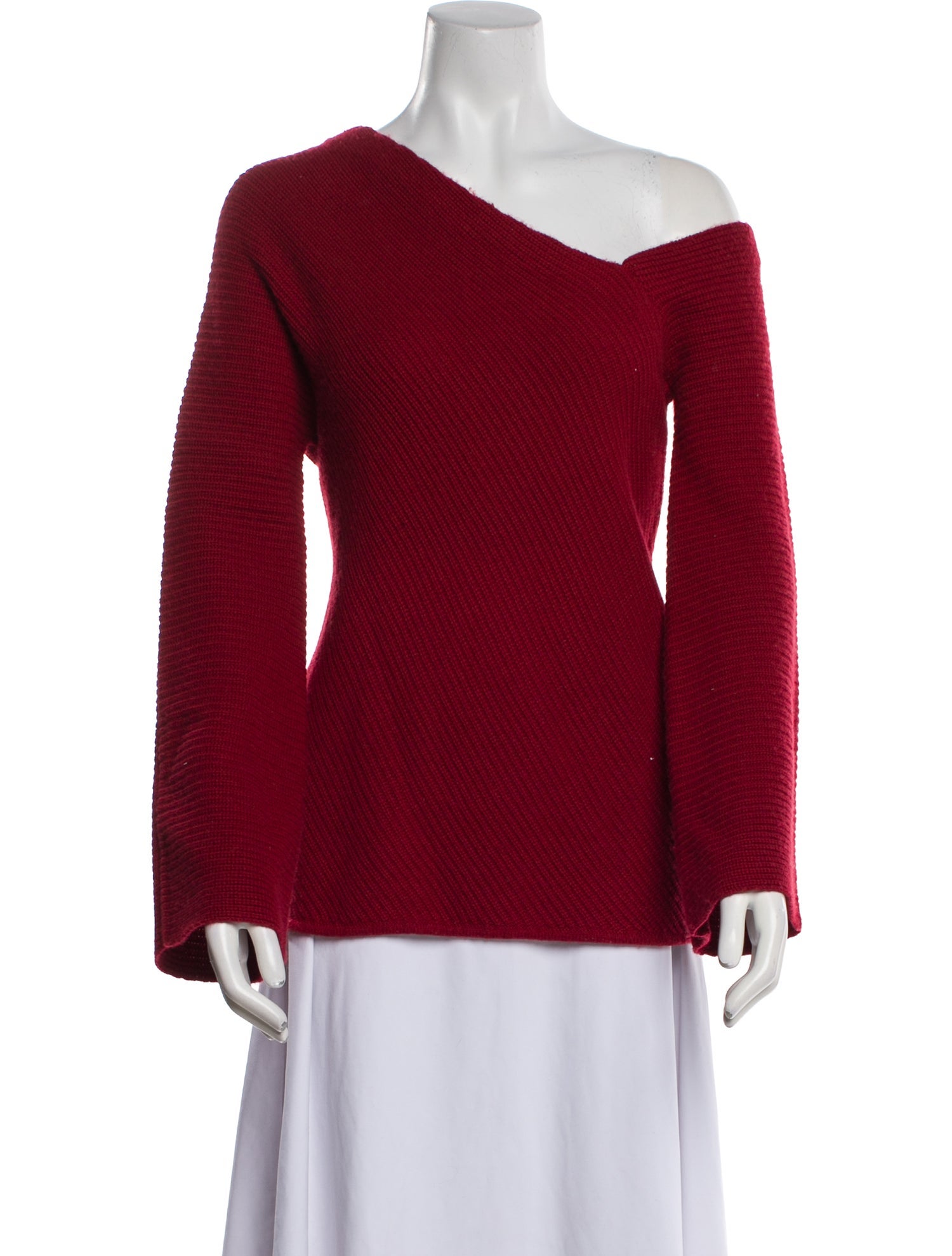 A.L.C. Wool Asymmetrical Sweater
