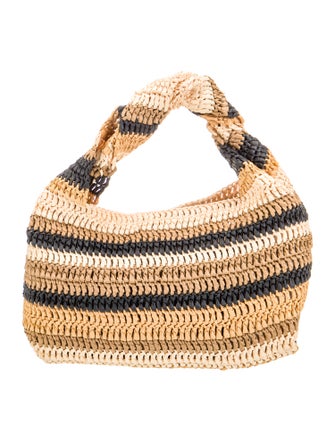 A.L.C. Raffia Top Handle Bag