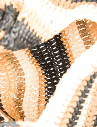 A.L.C. Raffia Top Handle Bag