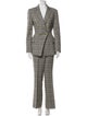 A.L.C. Plaid Print Pantsuit
