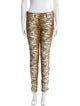 A.L.C. Animal Print Skinny Leg Pants