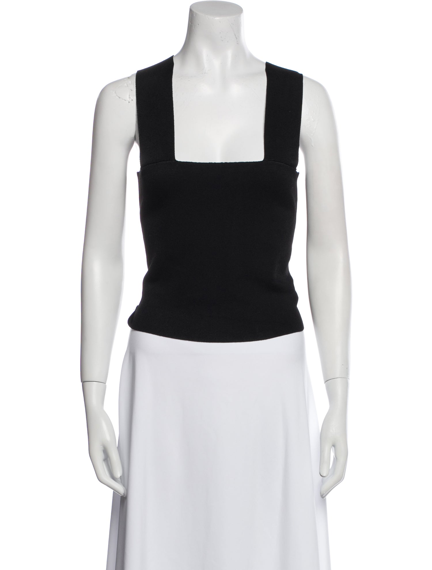 A.L.C. Square Neckline Sleeveless Crop Top