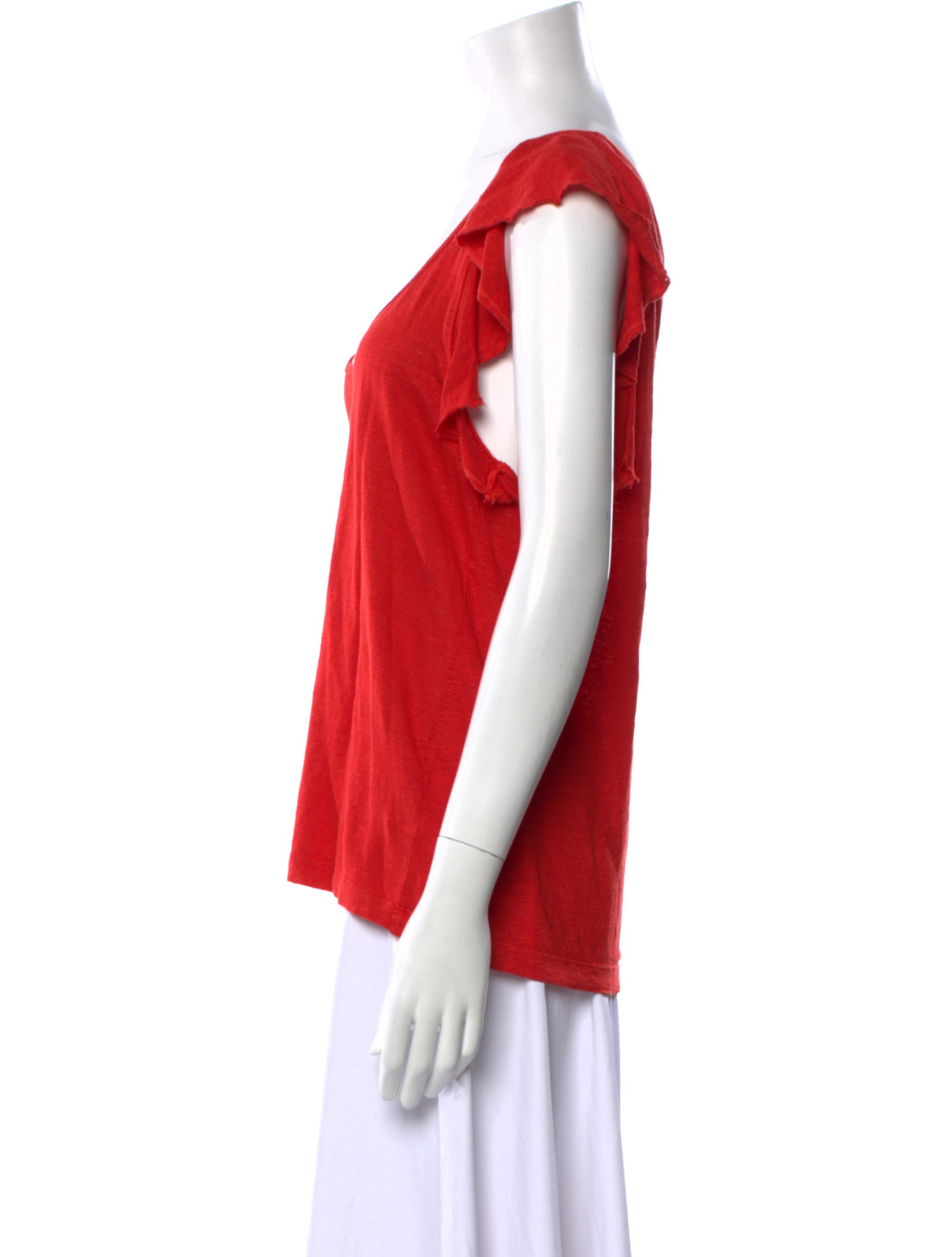 A.L.C. Linen Scoop Neck Top w/ Tags