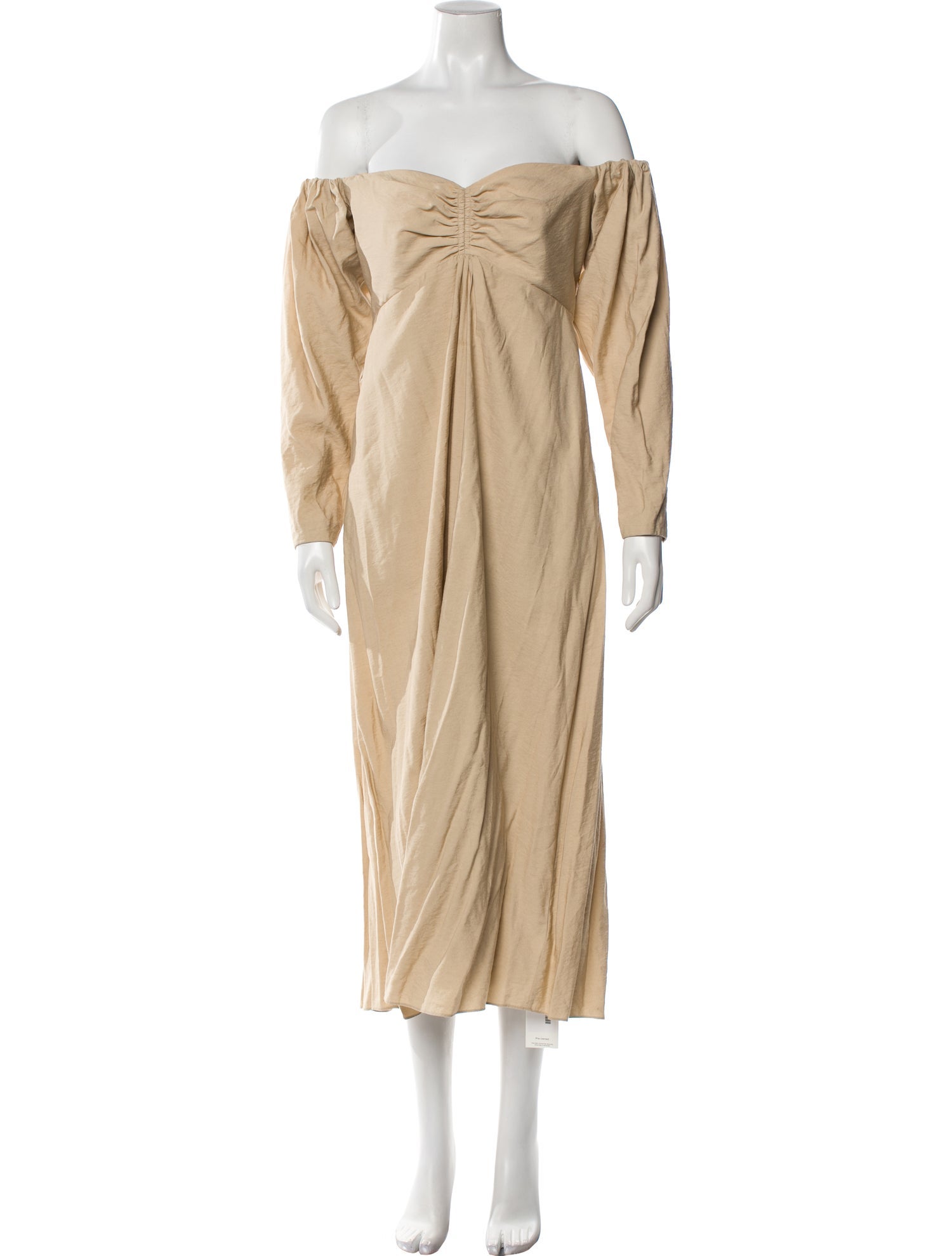 A.L.C. Off-The-Shoulder Midi Length Dress