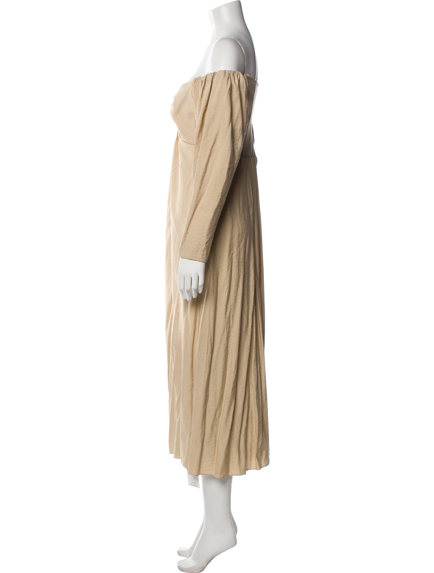 A.L.C. Off-The-Shoulder Midi Length Dress