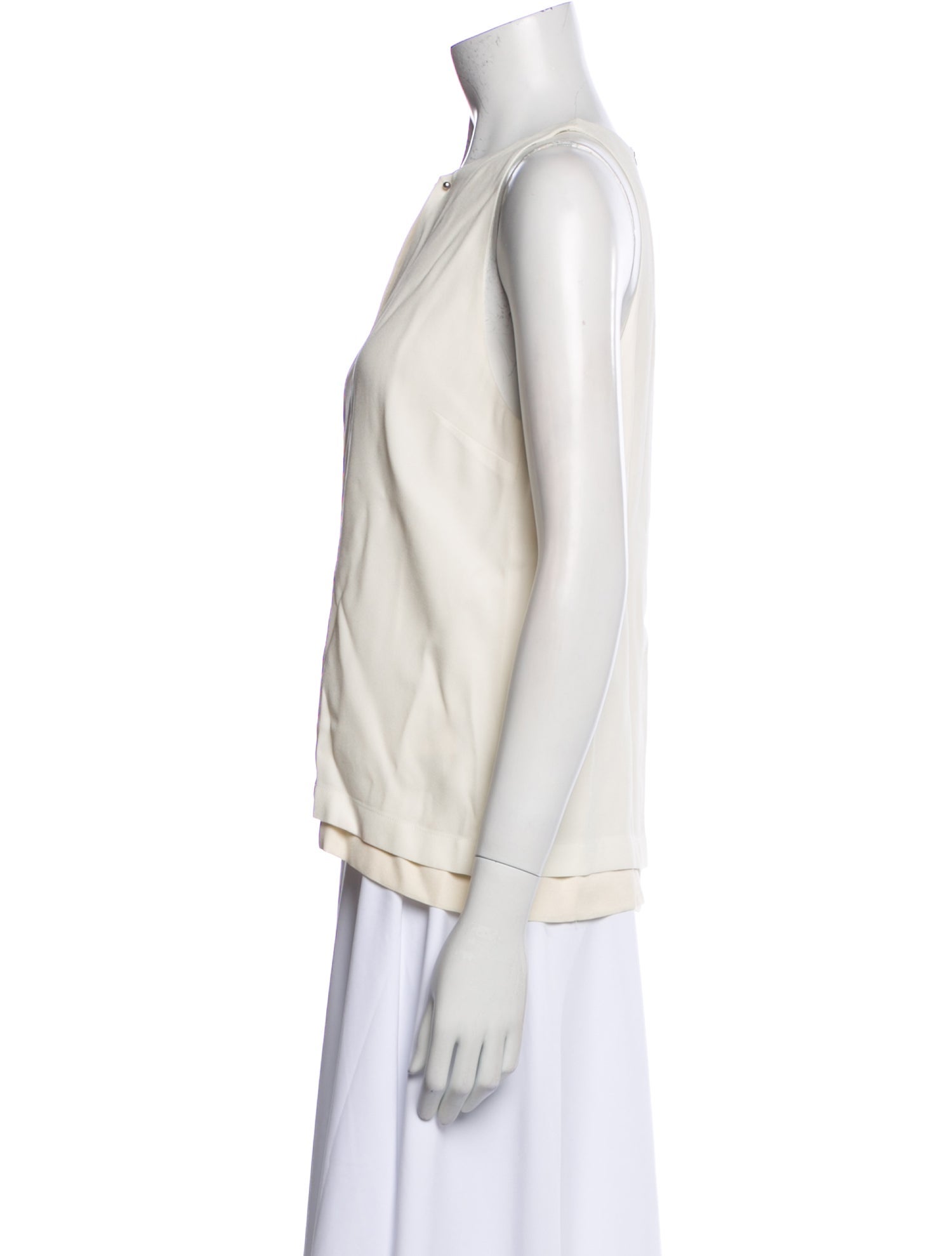 A.L.C. V-Neck Sleeveless Blouse