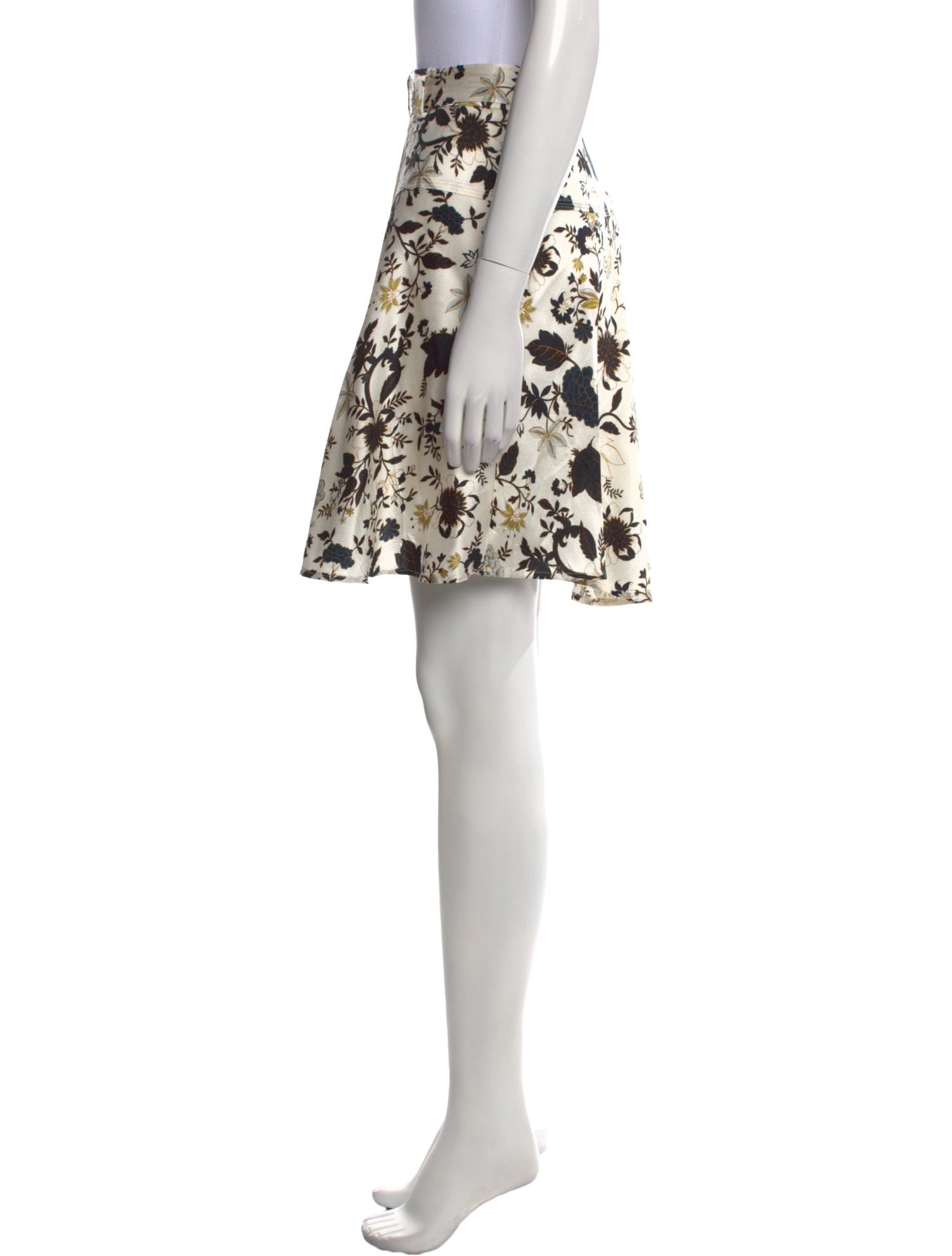 A.L.C. Silk Knee-Length Skirt